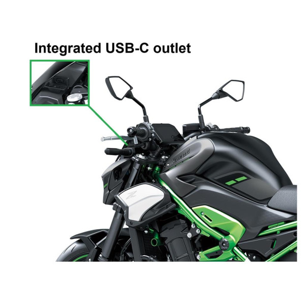 Kawasaki USB-C Outlet (Integrated) Z900